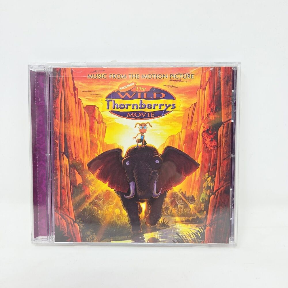 The Wild Thornberrys Movie Soundtrack CD Atlantic Records Music from Motion Pict